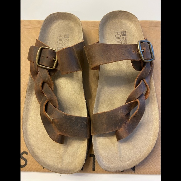white mountain ladies sandals